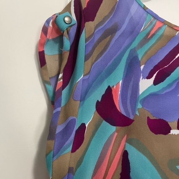Multicolor Abstract Tunic - Picture 5 of 12